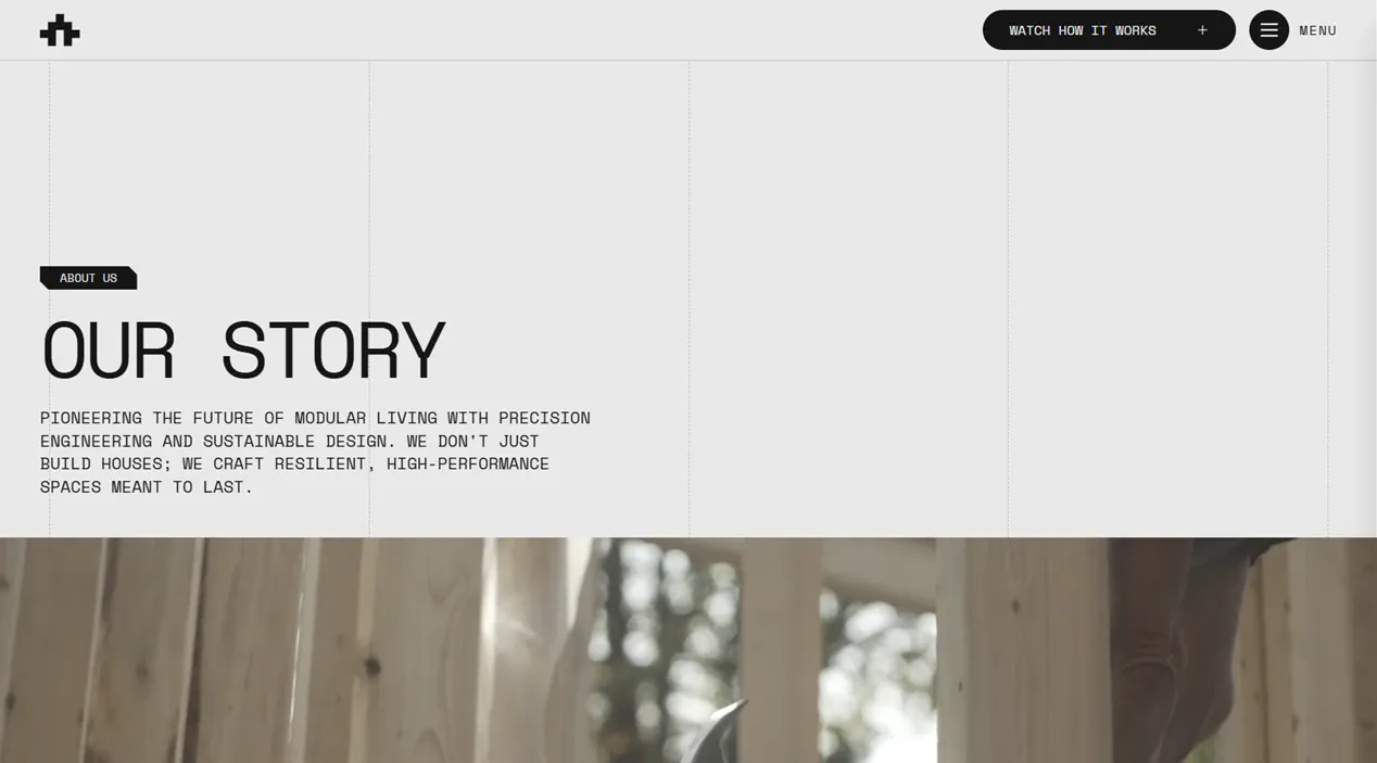 Bark Architecture template — About view